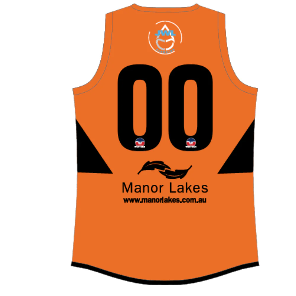 WRFL Manor Lakes FC | NB Junior Reversible Guernsey - Sleeveless - 2026 - Image 4