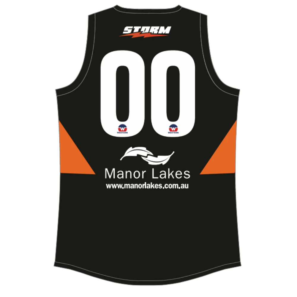 WRFL Manor Lakes FC | NB Junior Reversible Guernsey - Sleeveless - Image 4
