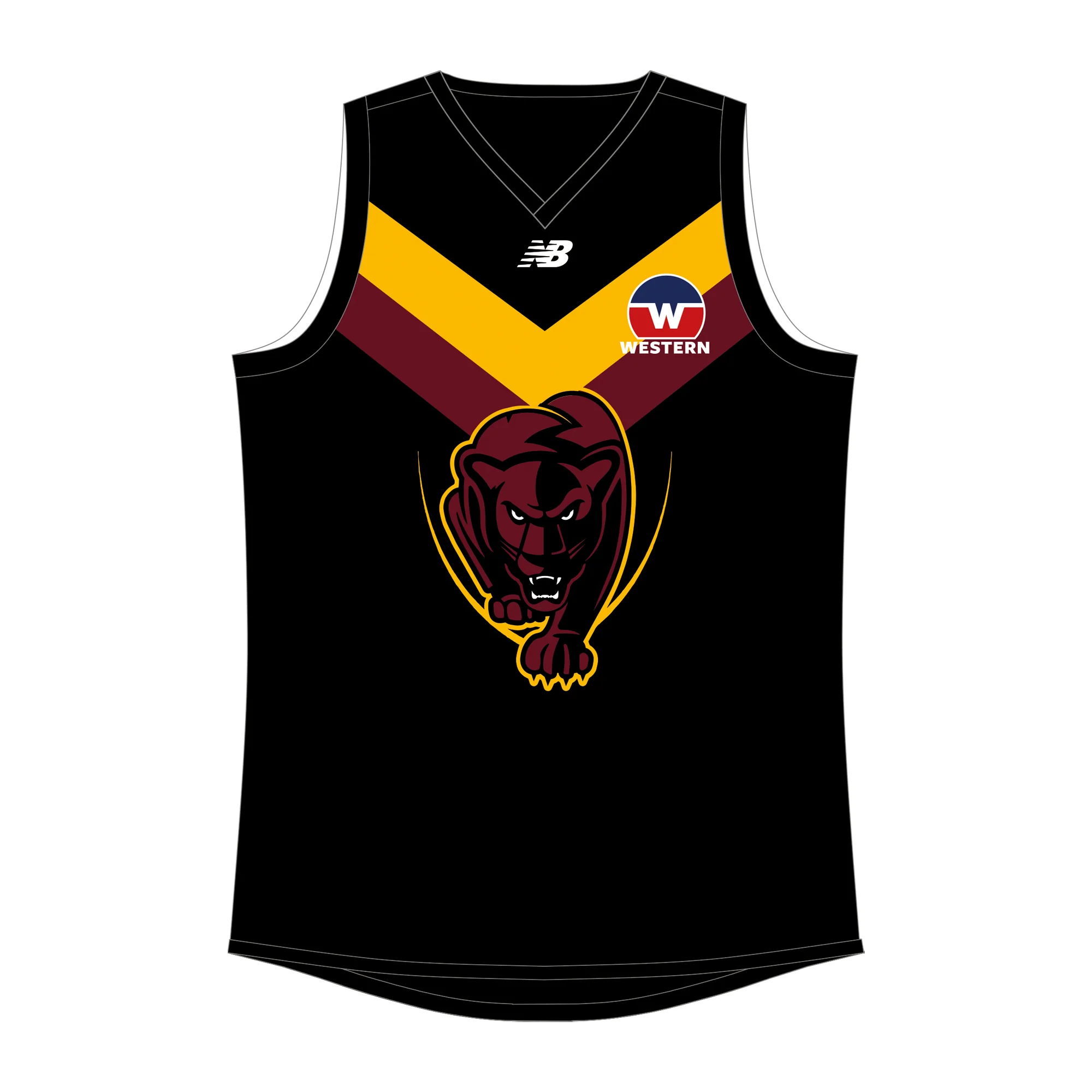 WRFL Newport Football Club | NB U18's Reversible Guernsey Sleeveless - Image 3