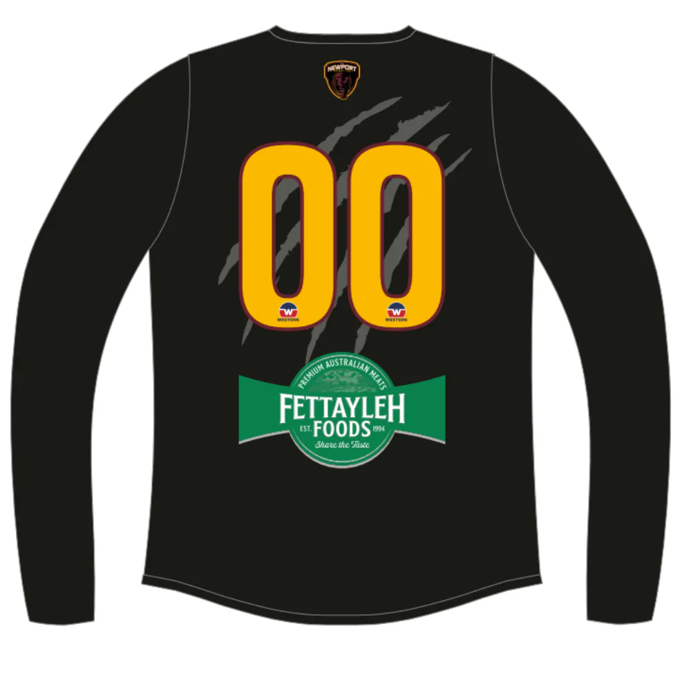 WRFL Newport Football Club | NB Senior Reversible Guernsey Long Sleeve - Image 4