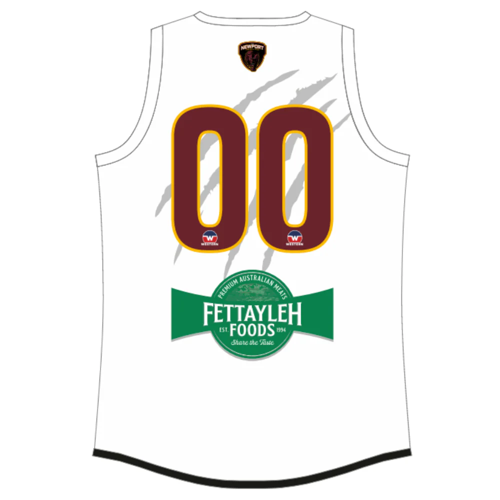 WRFL Newport Football Club | NB Senior Reversible Guernsey Sleeveless - Image 4