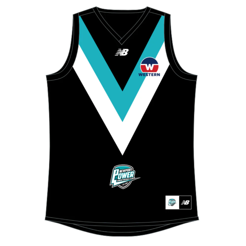 WRFL Newport Power JFC | NB Junior Girls Reversible Guernsey - Sleeveless