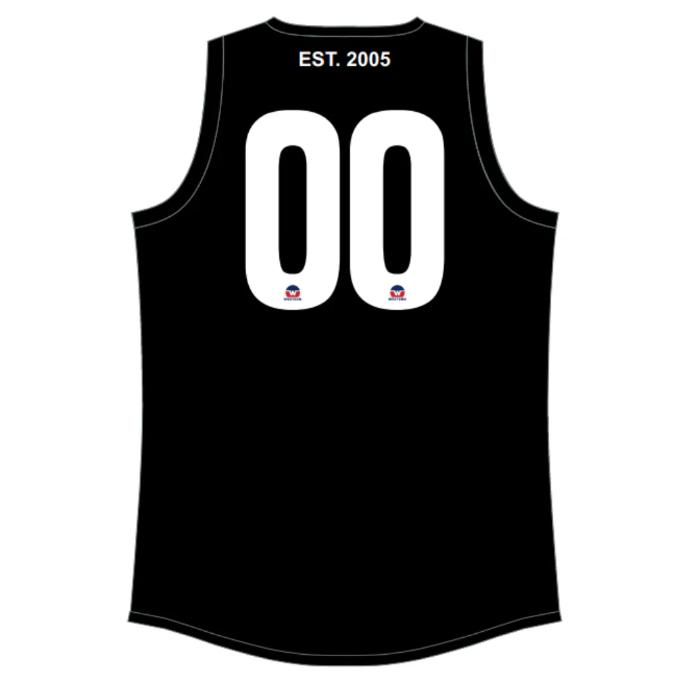 WRFL Newport Power JFC | NB Junior Girls Reversible Guernsey - Sleeveless - Image 2