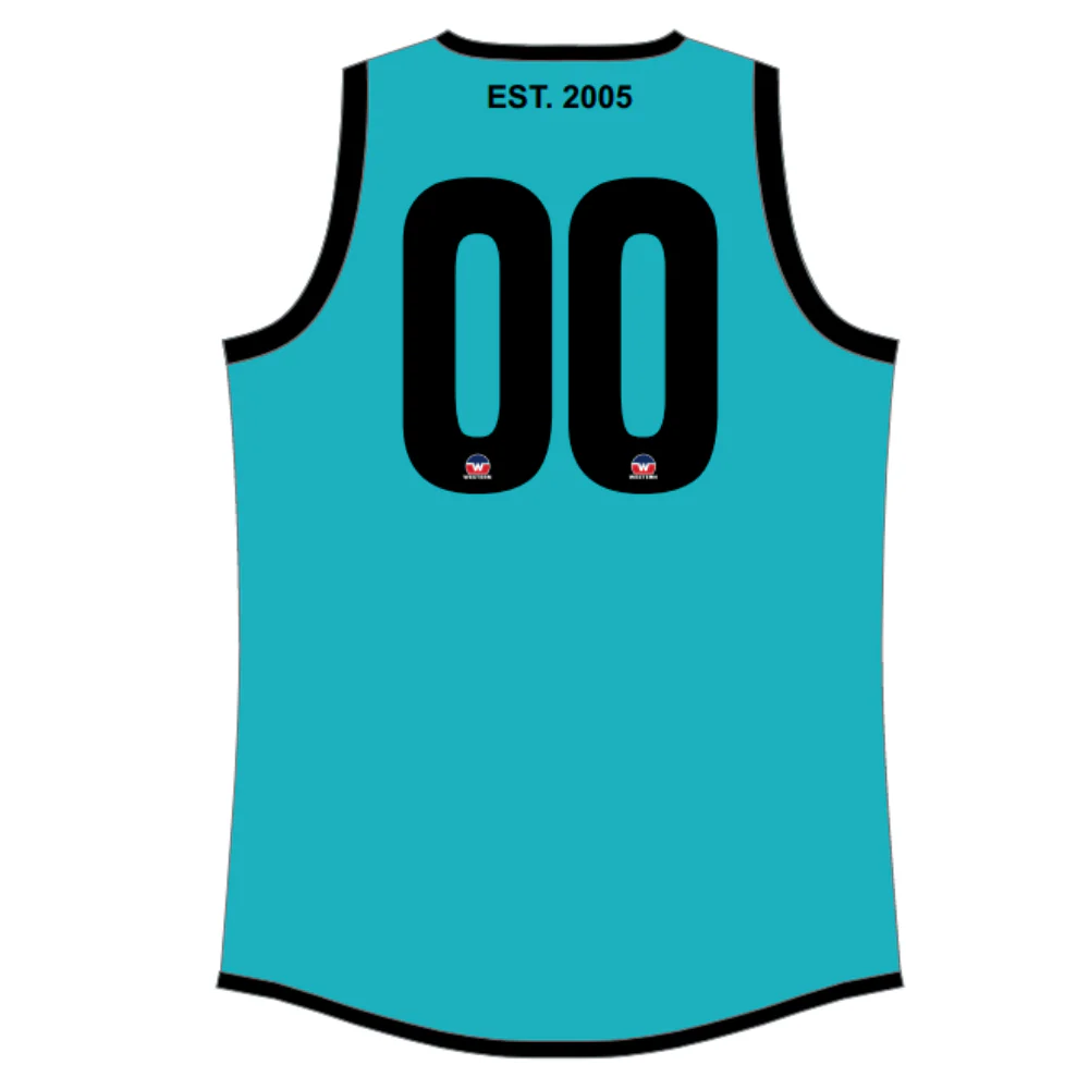 WRFL Newport Power JFC | NB Junior Girls Reversible Guernsey - Sleeveless - Image 4