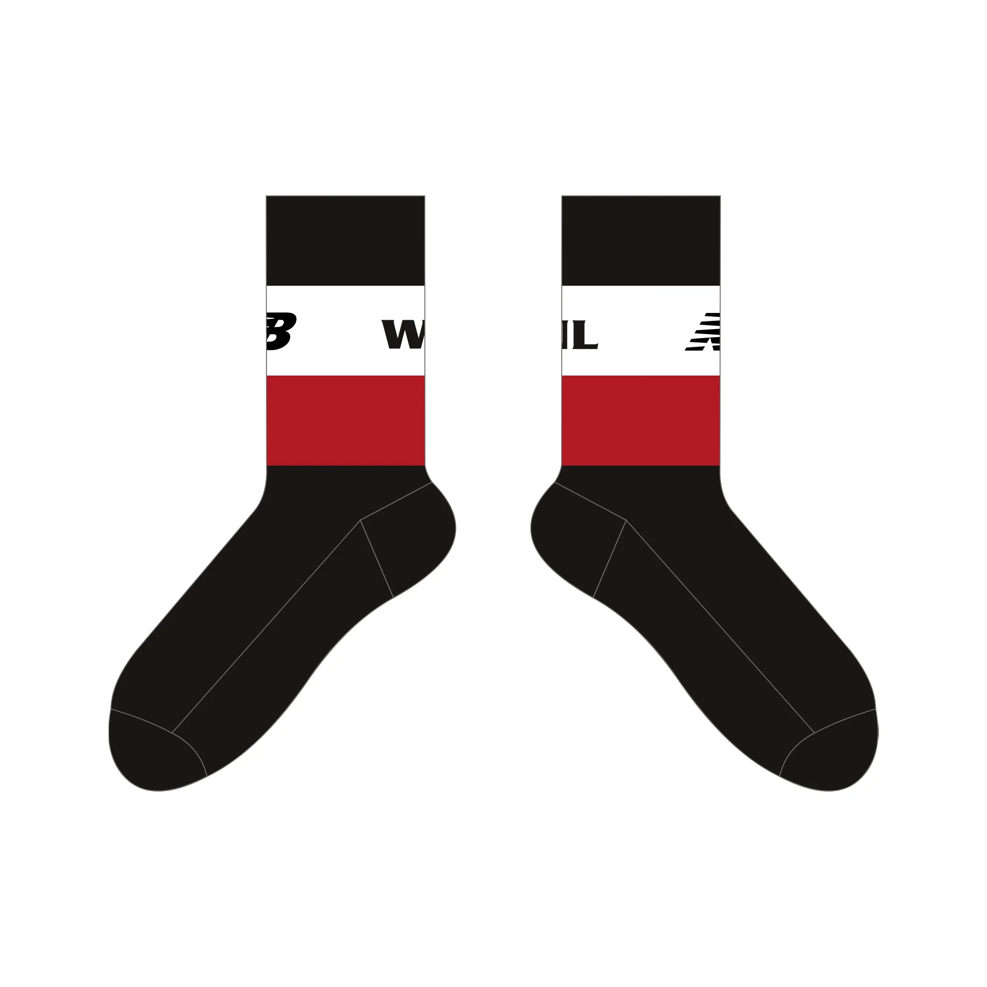 WRFL North Sunshine FNC | HS Crew Socks