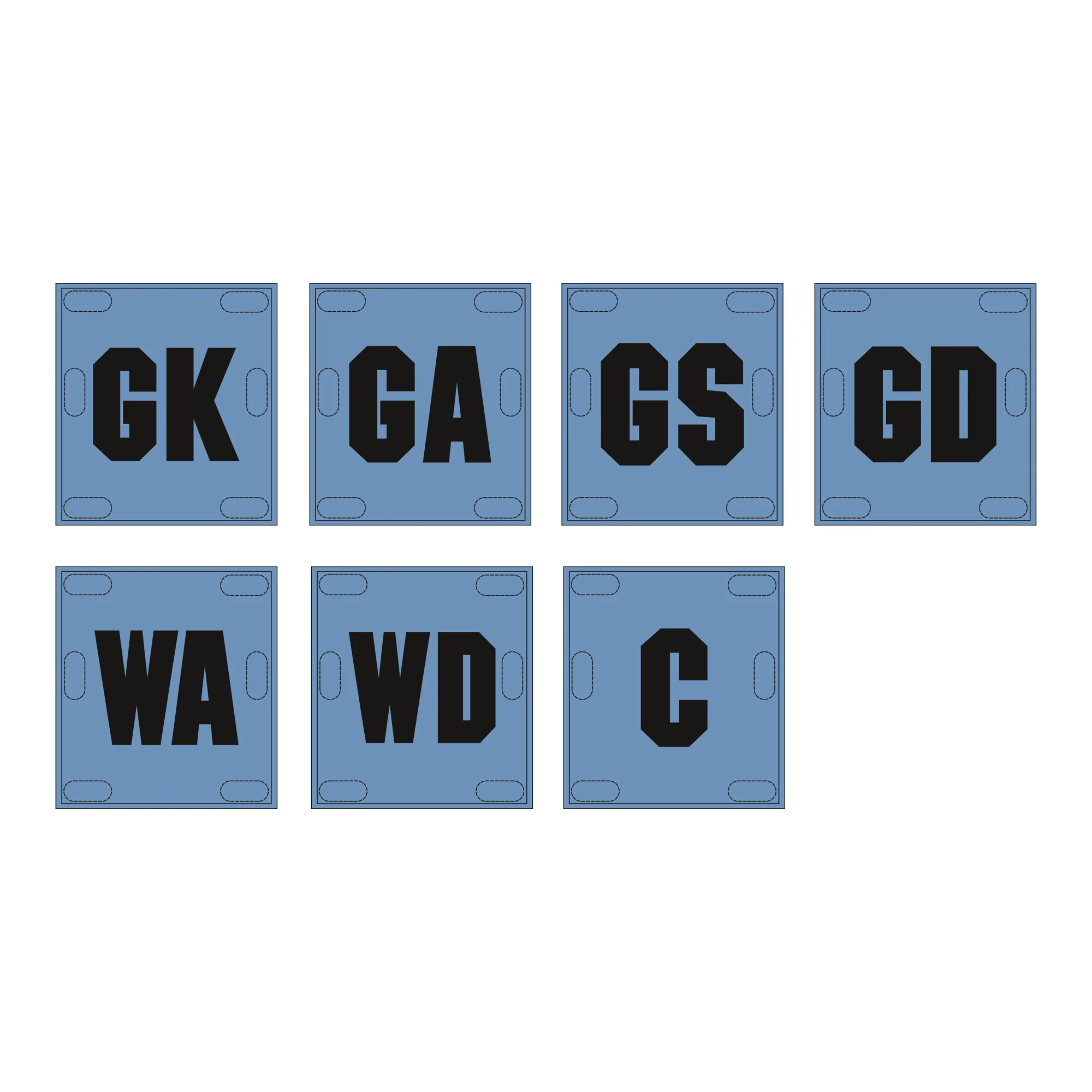 WRFL Parkside FC | Netball Bib