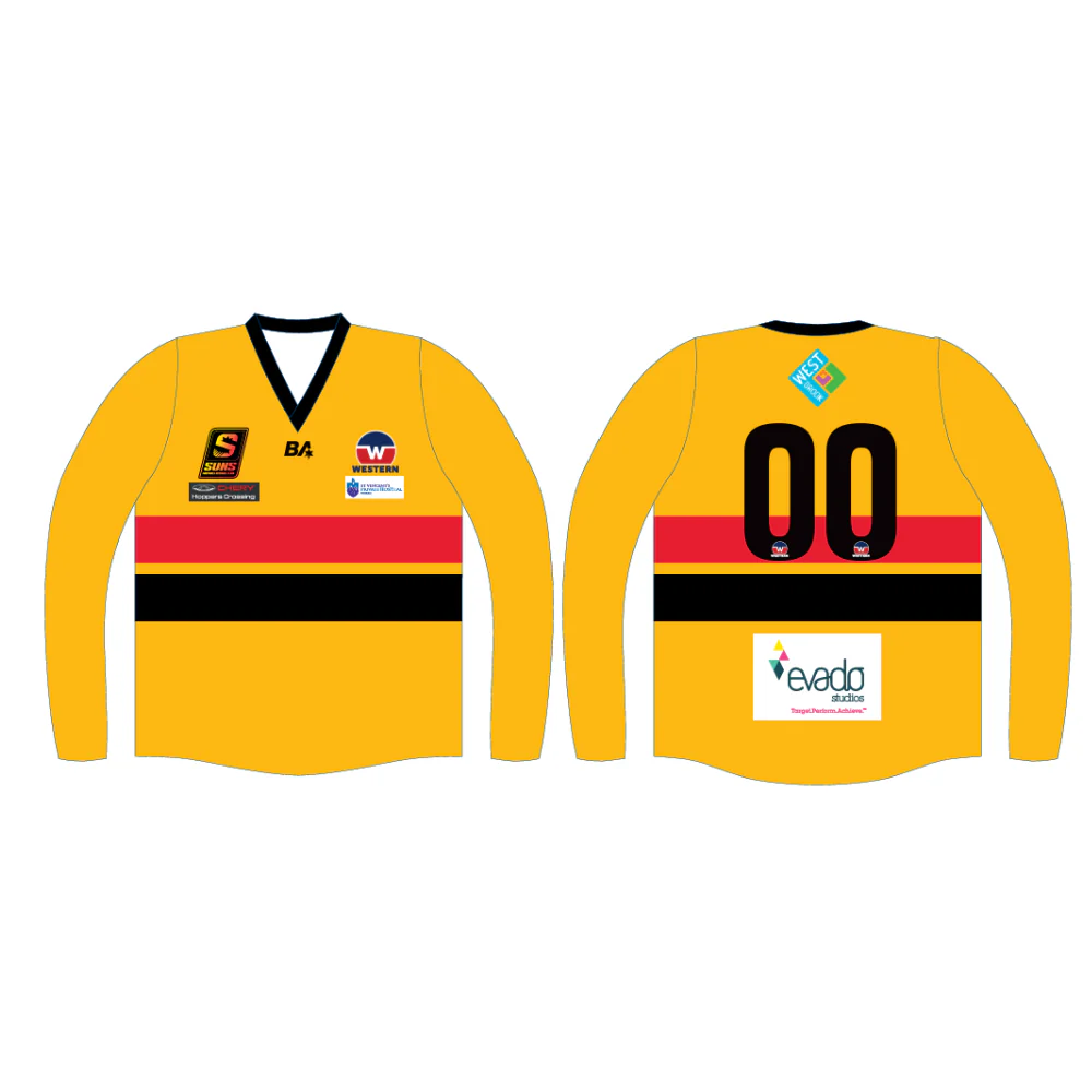 WRFL Suns FNC | BA Women's Reversible Guernsey - LS - Image 2