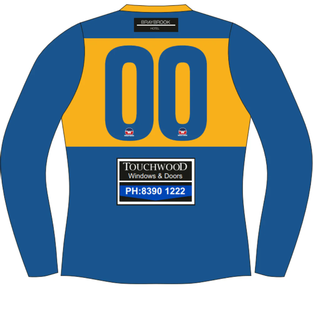 WRFL Sunshine FNC | NB U18 Guernsey - Long Sleeve - Image 2