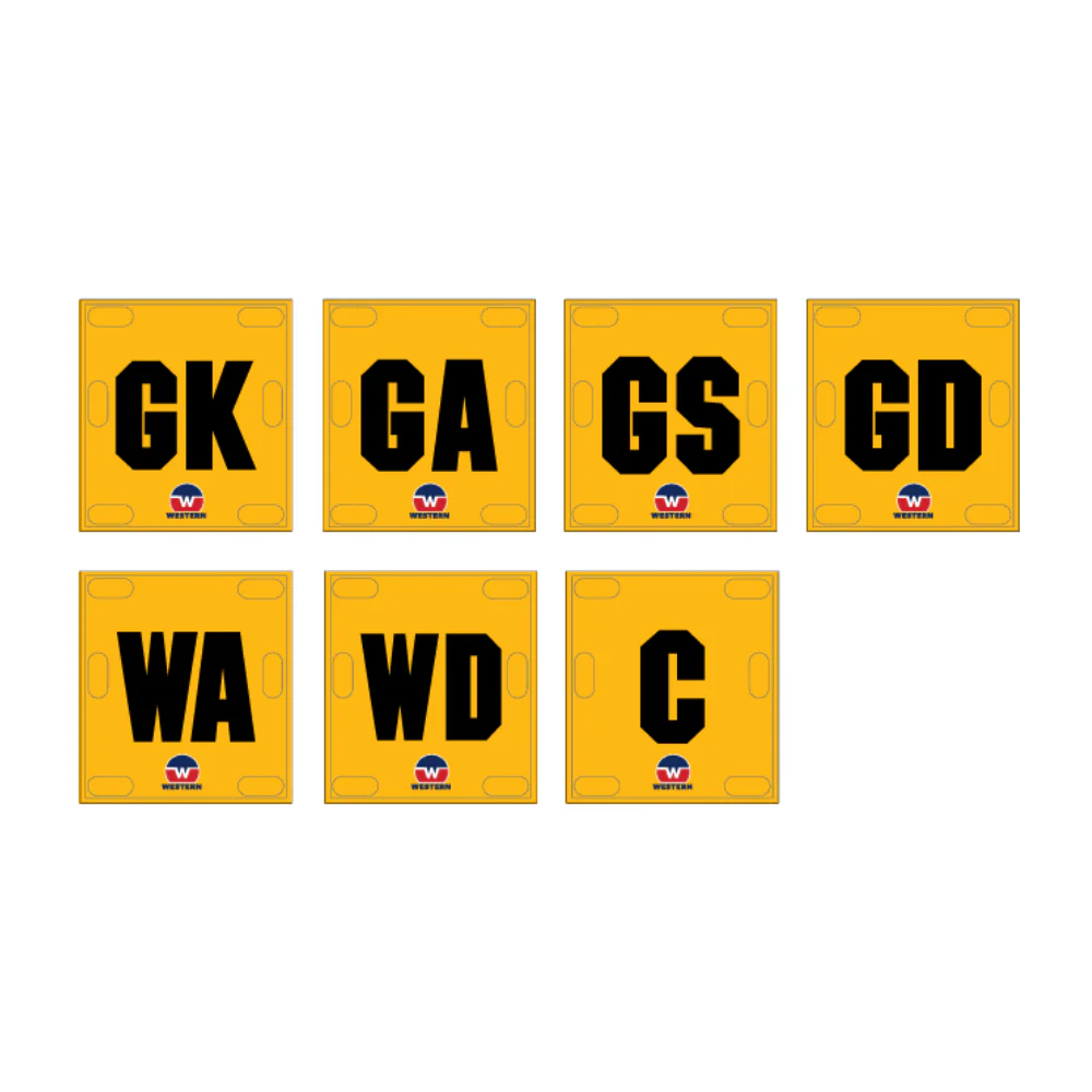 WRFL Werribee Districts FC | BA Netball Bib Set - Yellow