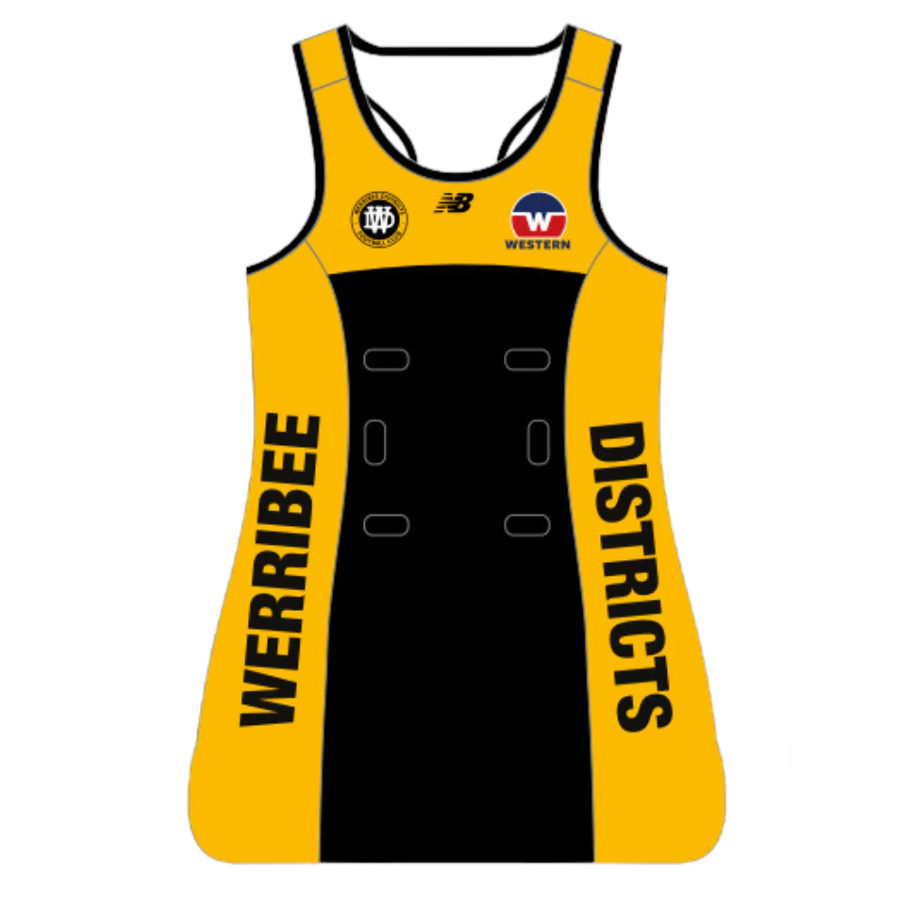 WRFL Werribee Districts FC | NB Netball Dress - Womens