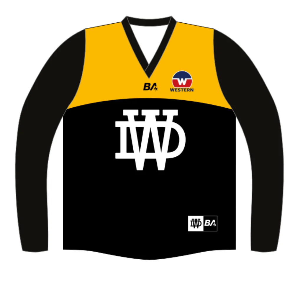 WRFL Werribee Districts FC | Junior Reversible Guernsey - Long Sleeve - Image 3