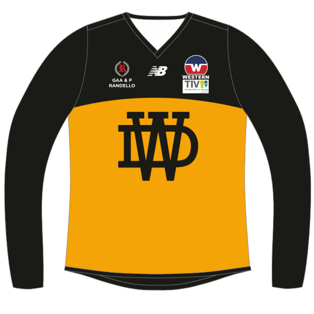 WRFL Werribee Districts FC | NB Senior L/S Reversible Guernsey - Image 3