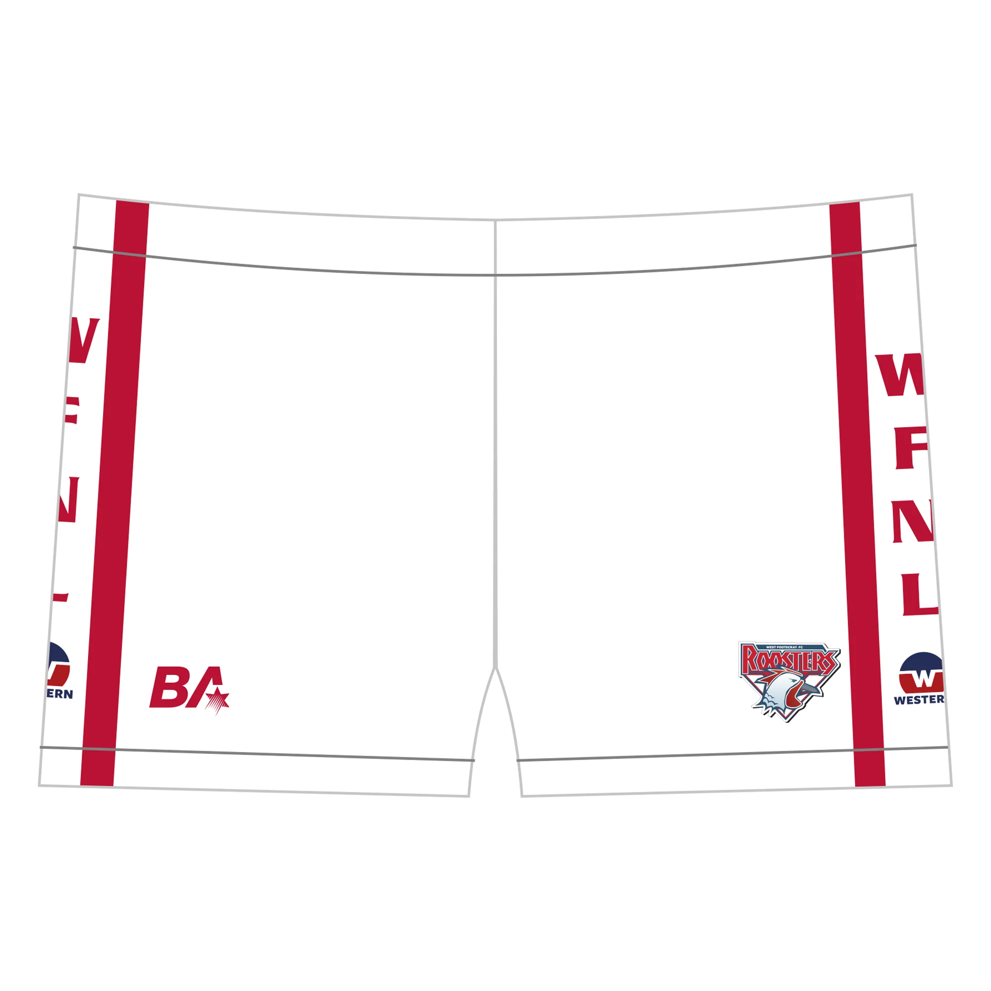 WRFL West Footscray FC | BA Away Shorts