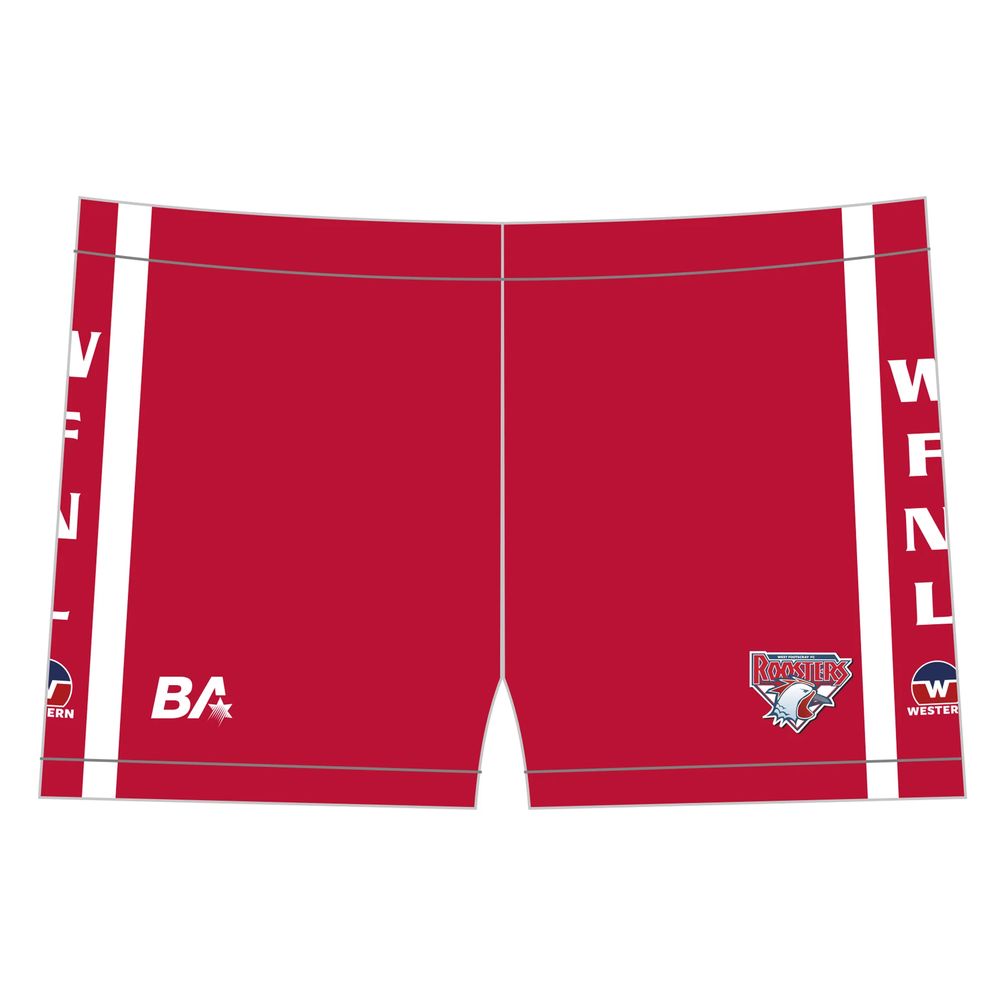 WRFL West Footscray FC | BA Home Shorts