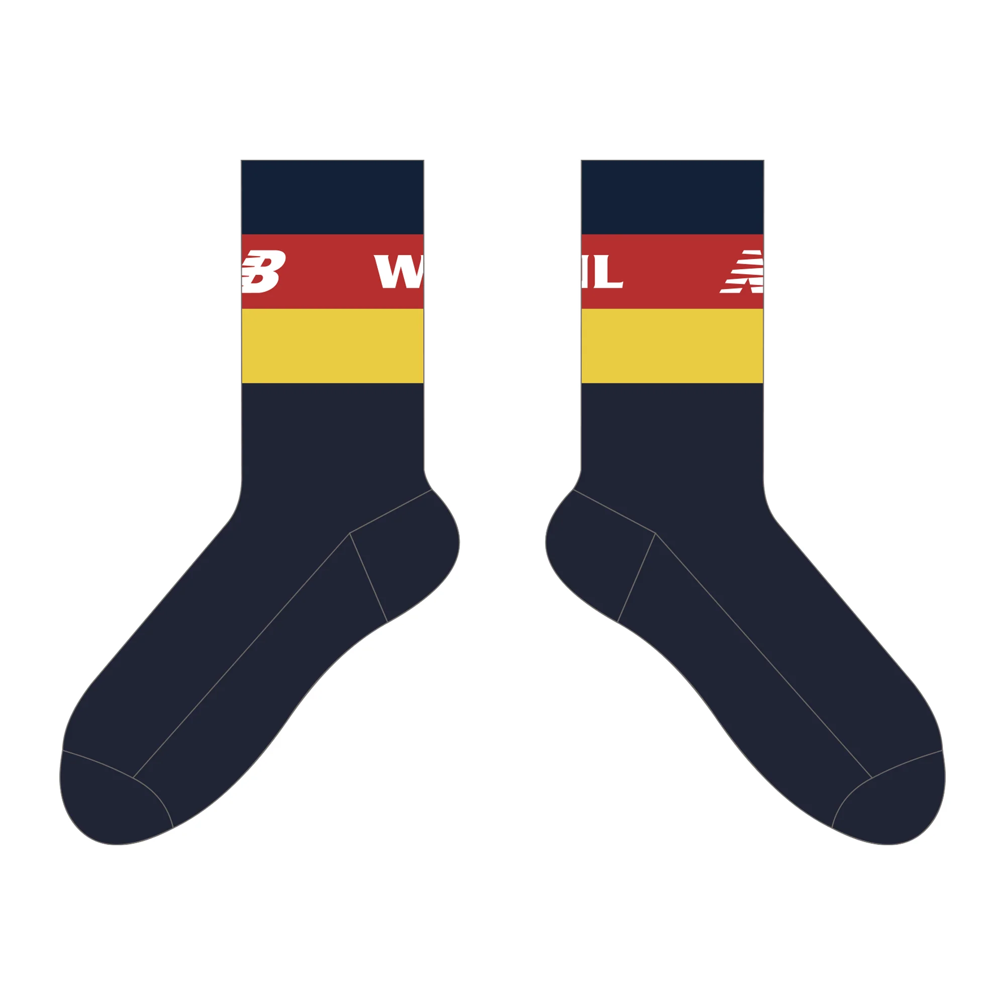 WRFL Yarraville Seddon Eagles | NB Crew Length Socks