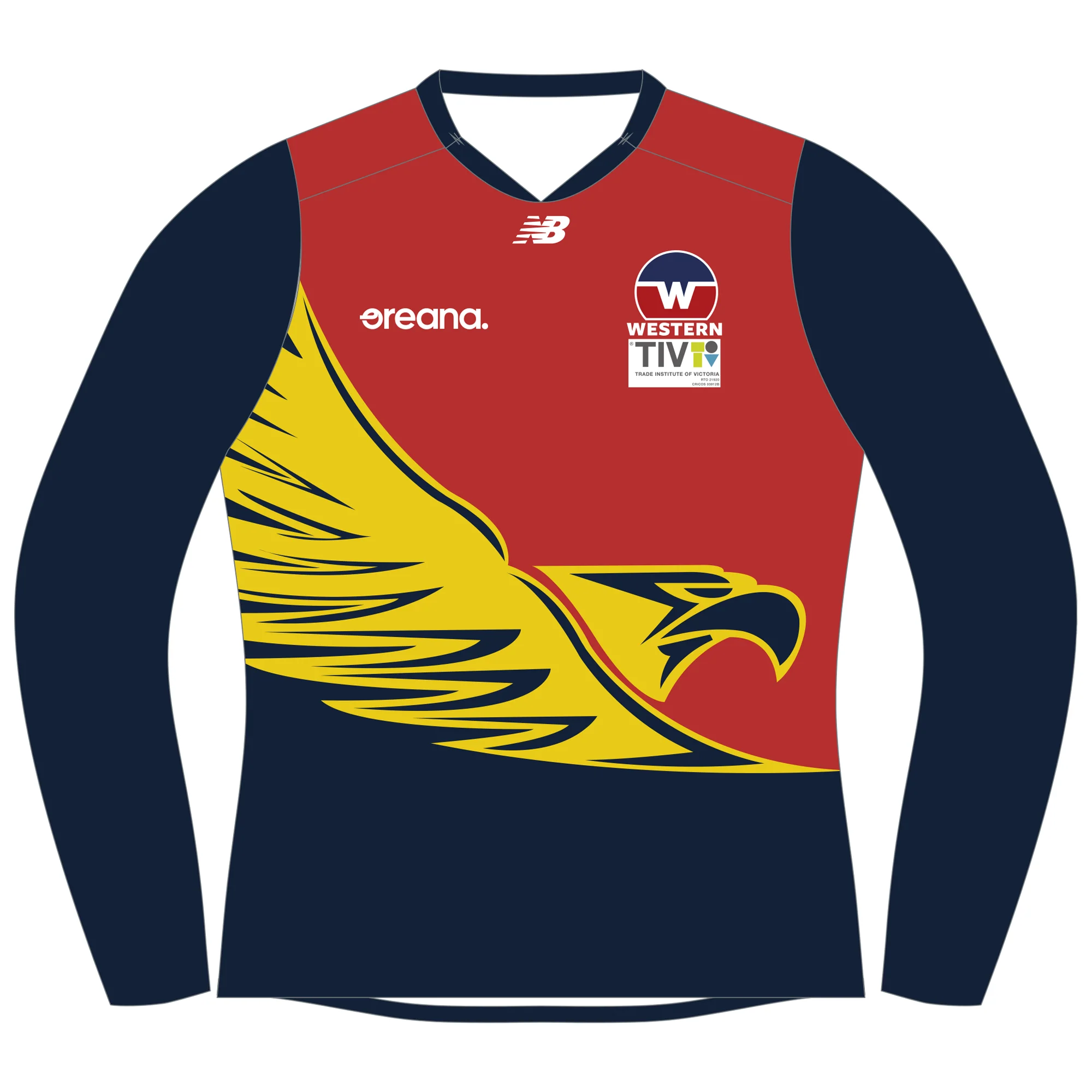 WRFL Yarraville Seddon Eagles | NB Guernsey - Long Sleeve