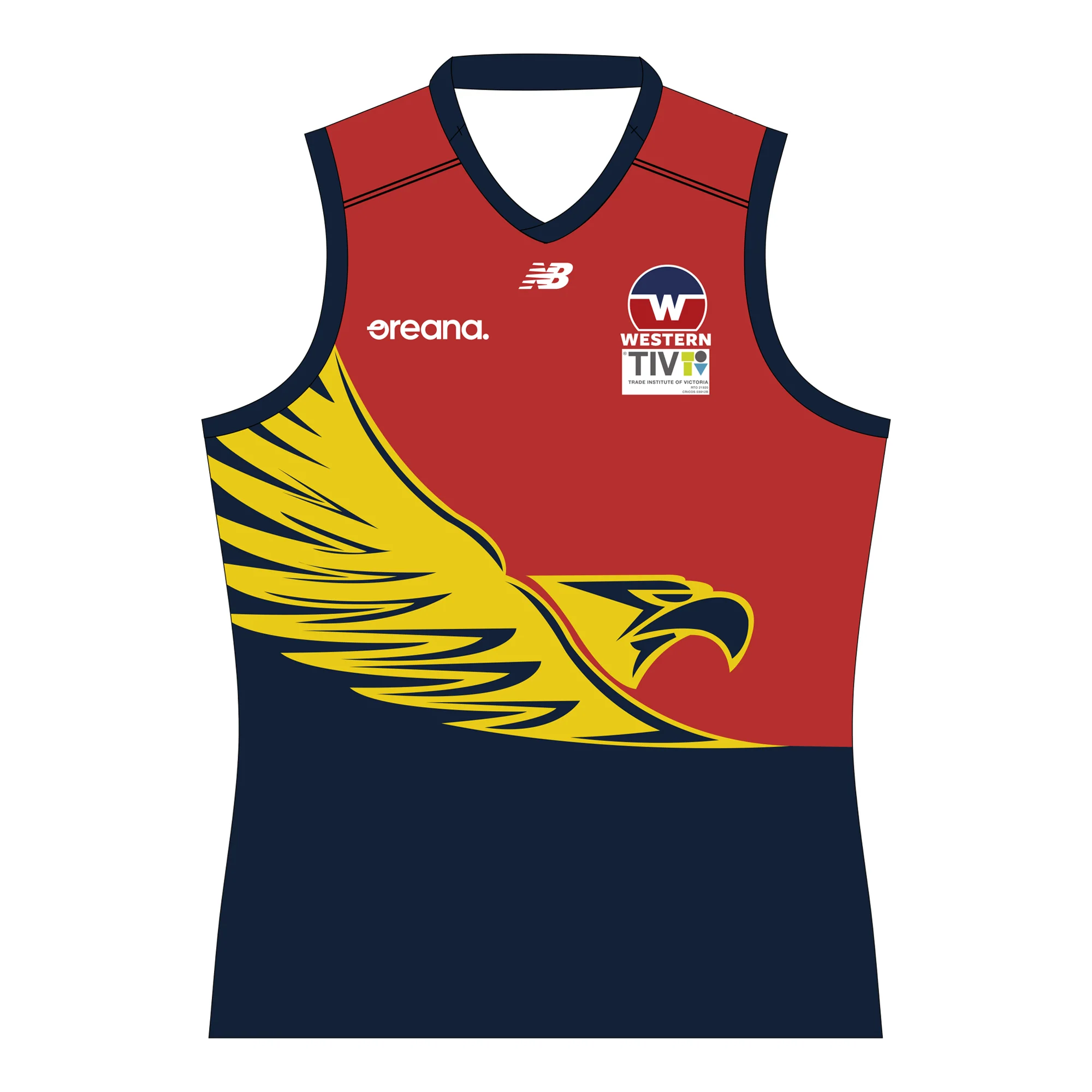 WRFL Yarraville Seddon Eagles | NB Guernsey - Sleeveless
