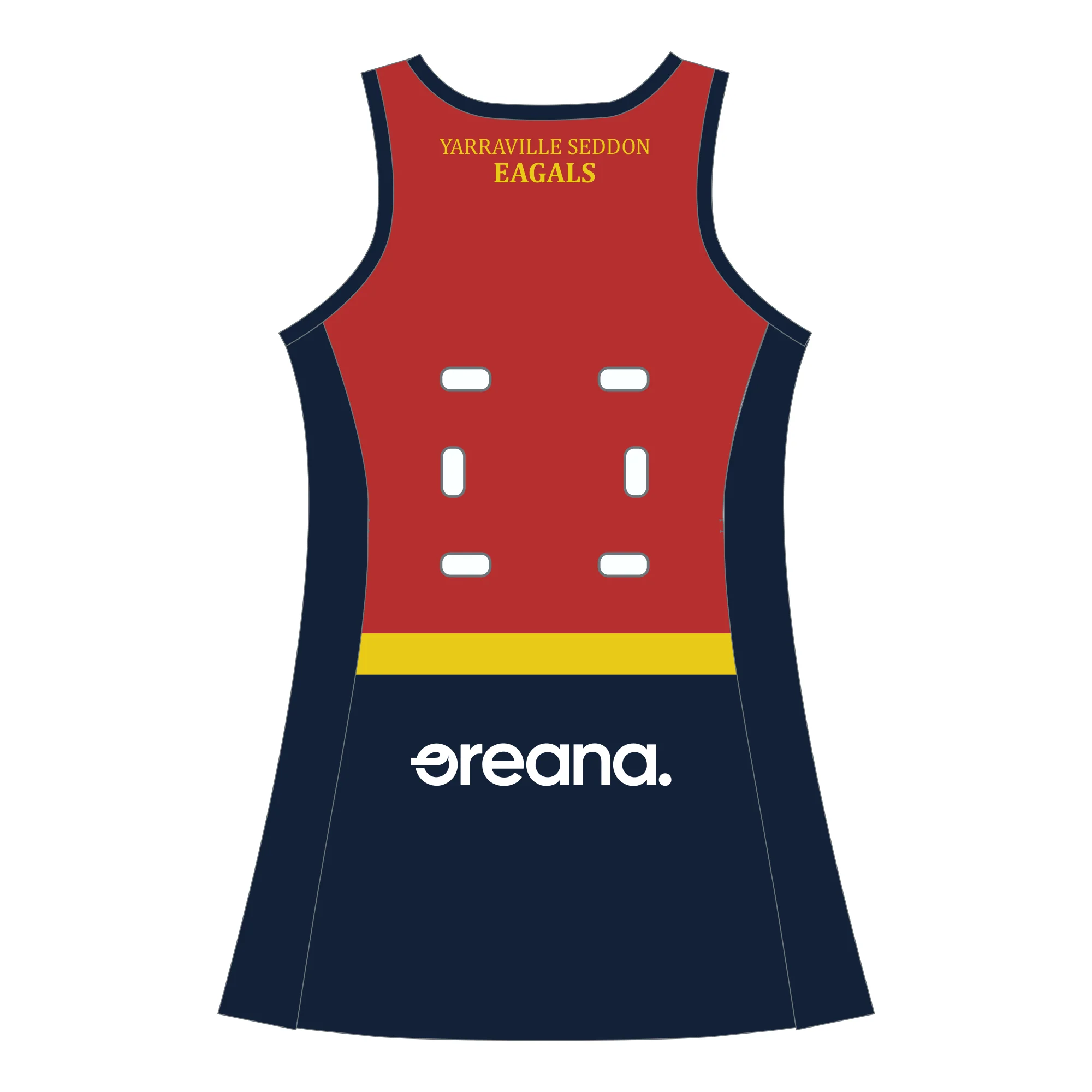WRFL Yarraville Seddon Eagles | BA Netball Dress - Image 2